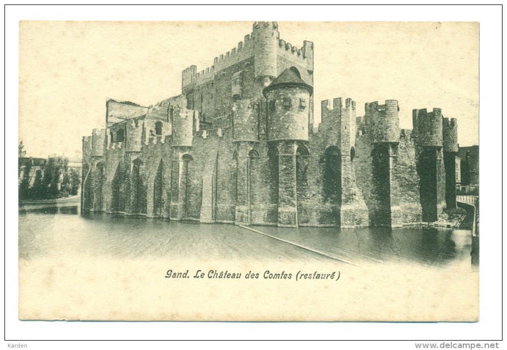 België - Gent  - Gand - Château Des Comtes ( Restauré ) - Gent