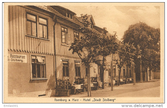 ILSENBURS  A. HARZ - Hotel " Stadl Stolberg " Restaurant - Ilsenburg