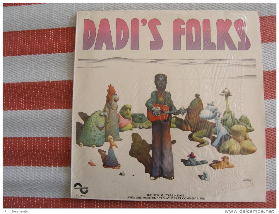 MUSIQUE - VINYL 33 TOURS - MARCEL DADI - DADI´S FOLK - LP - TRES BON ETAT - DESSIN POCHETTE PAR MOEBIUS - Autres & Non Classés