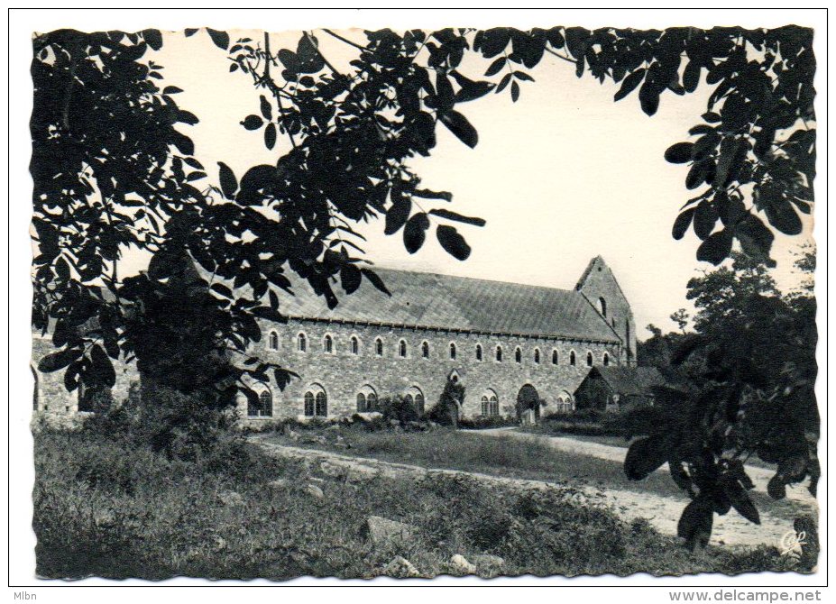 Cpsm 10,5x15   Plenée Jugon L´Abbaye De Boquen . Vue Générale , Façade Ouest - Plénée-Jugon