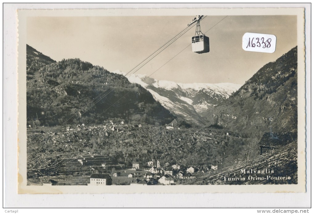 CPA -  16338- Suisse - Malvaglia   -  Vue Générale ( Défauts Verso = Double Scan) - Malvaglia