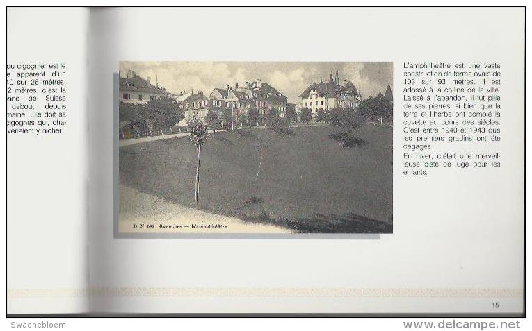 FR.- Avenches Et Son District Au Début Du Siècle. Mariette  Maire. Préface De Philippe Pidoux. 2 Scans - Fotografía