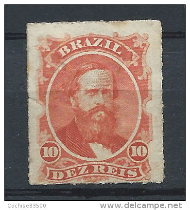 Brésil N° 30* (MH) 1876/77 - Empereur Pedro II - Unused Stamps