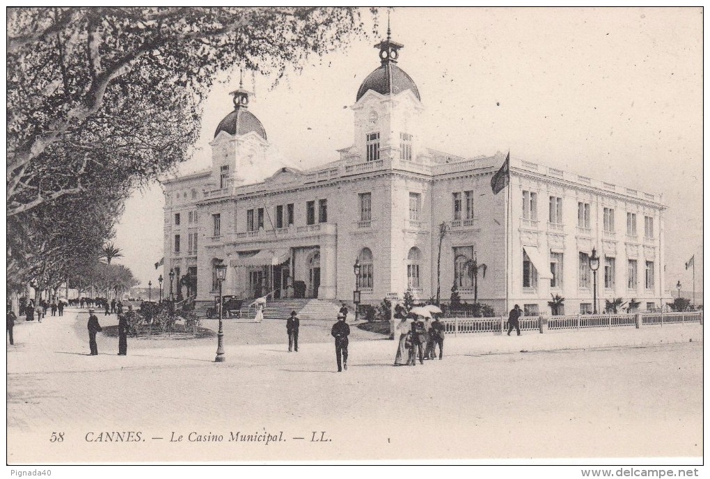 Cp , 06 , CANNES , Le Casino Municipal - Cannes