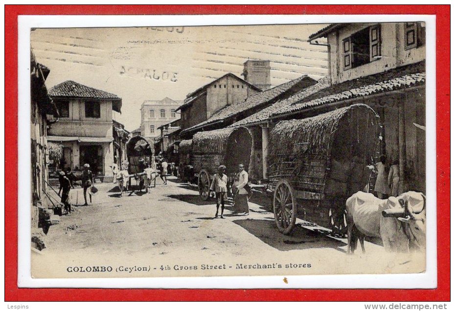 ASIE --  SRI LANKA - ( CEYLON )  -  Colombo - Cross Street - Merchant's Stores - Sri Lanka (Ceylon)