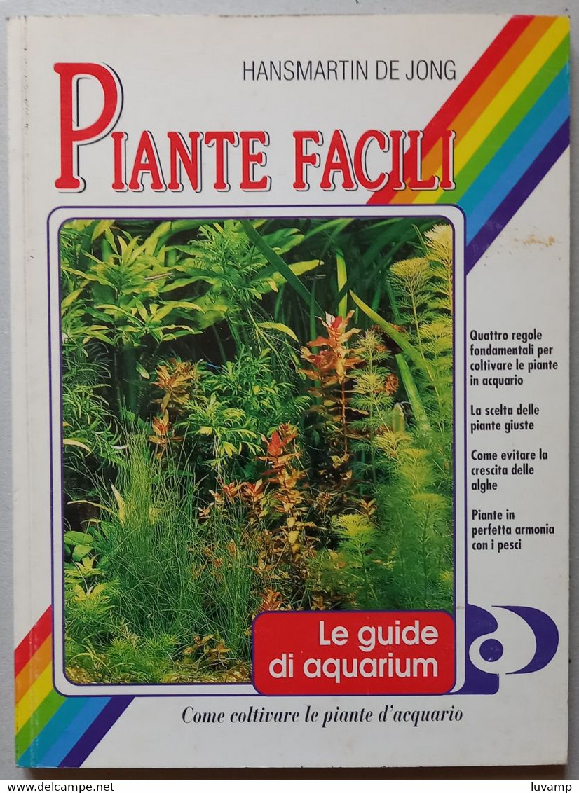 PIANTE FACILI D'ACQUARIO  EDIZIONE  PRIMARIS DEL 1993  ( CART 76) - Natur