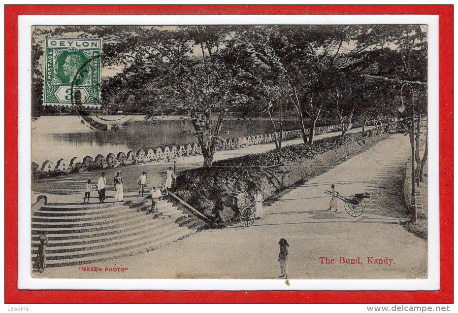 ASIE --  SRI LANKA - ( CEYLON )  - The Bund , Kandy - Sri Lanka (Ceylon)