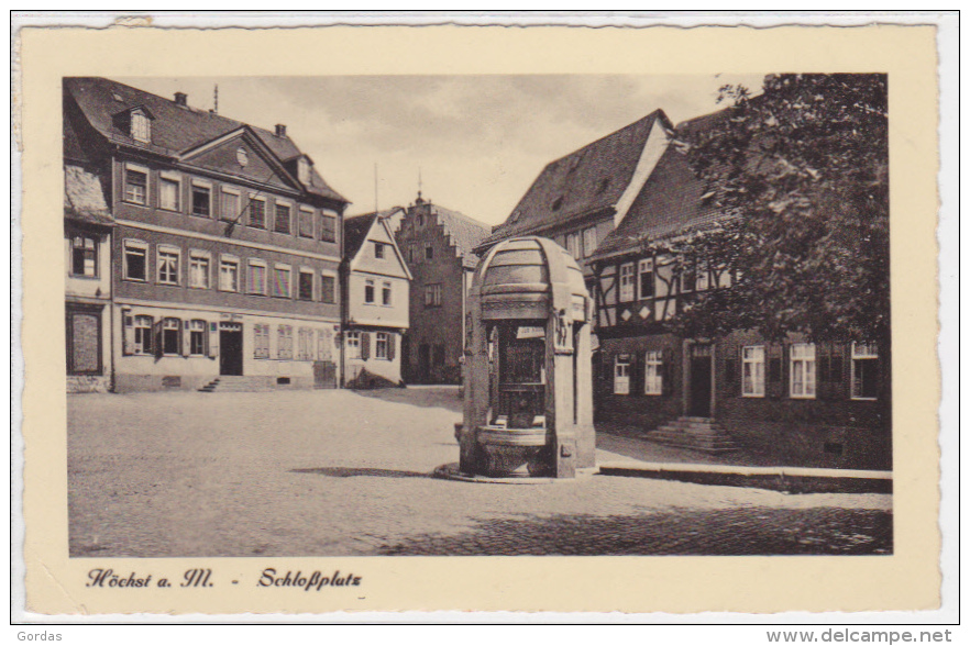 Germany - Hoechst Am Main - Schlossplatz - Hoechst