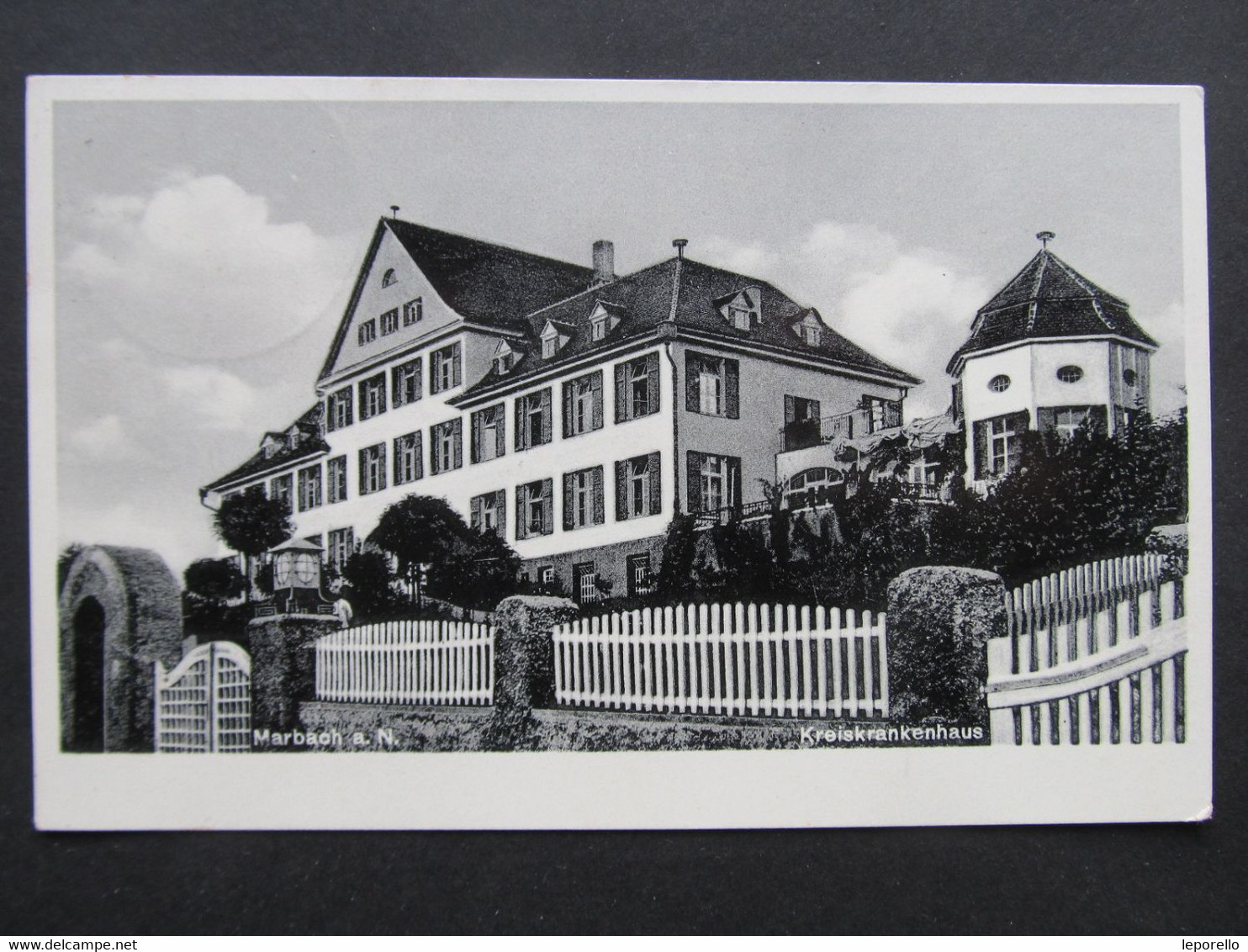 AK MARBACH Krankenhaus 1940.  // D*19403 - Marbach