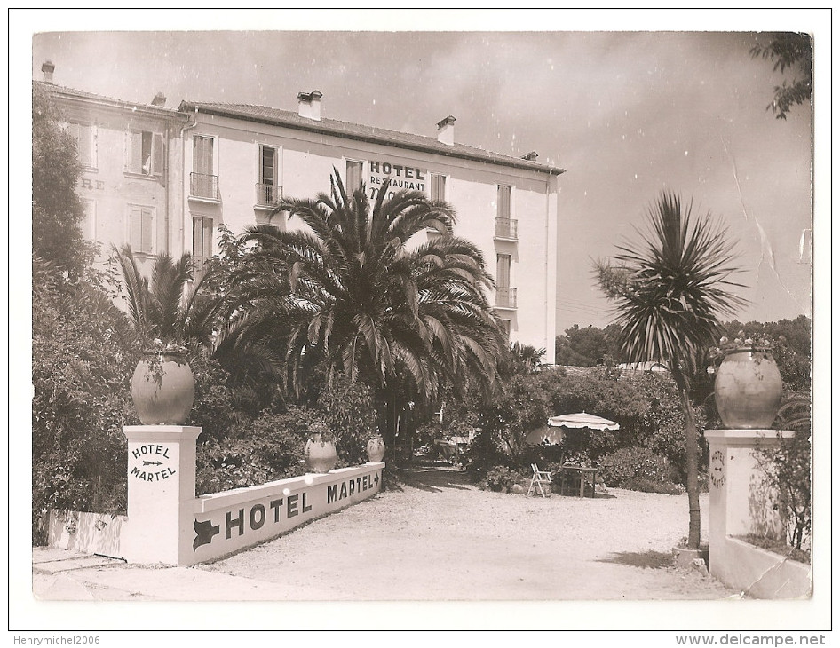 Var - 83 - Cavalaire Sur Mer Carte Photo Hotel Martel 1952 - Cavalaire-sur-Mer