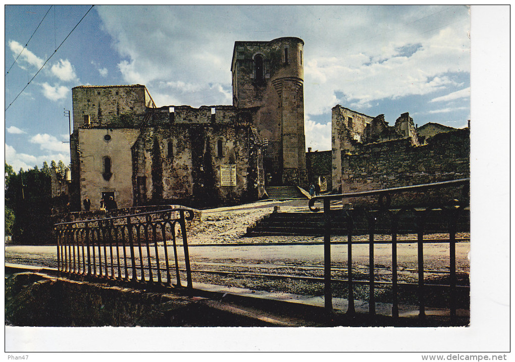 ORADOUR SUR GLANE (87-Haute-Vienne) Cité Martyre, Grand'Rue Où Passait Le Tramway De Limoges, Ed. Greff 1980 Environ - Oradour Sur Glane