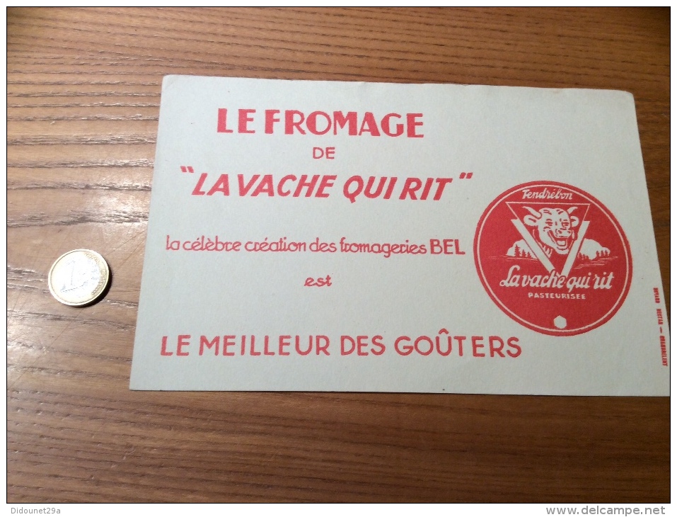 Buvard * "LE FROMAGE DE LA VACHE QUI RIT" - Produits Laitiers