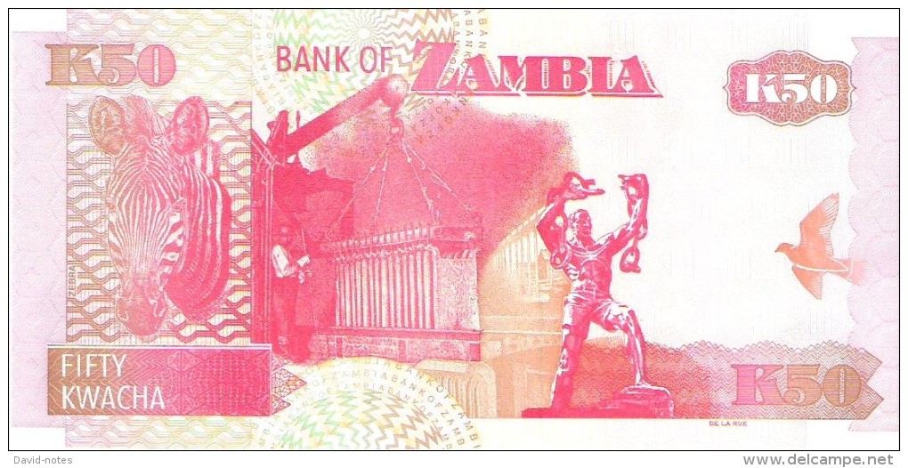 Zambia - Pick 37h - 50 Kwacha 2009 - Unc - Zambia