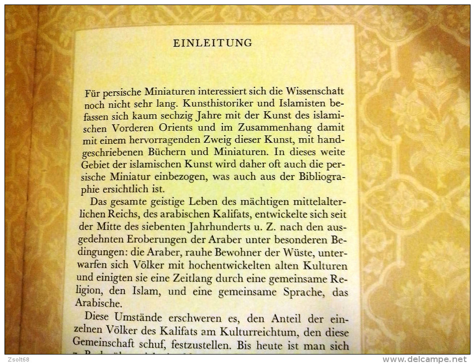 PERSISCHE MINIATUREN / PERSIAN MINIATURES   ( German Langauge Book ) - Art