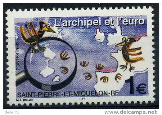 France, Saint Pierre Et Miquelon : N° 773 Xx Année 2002 - Neufs