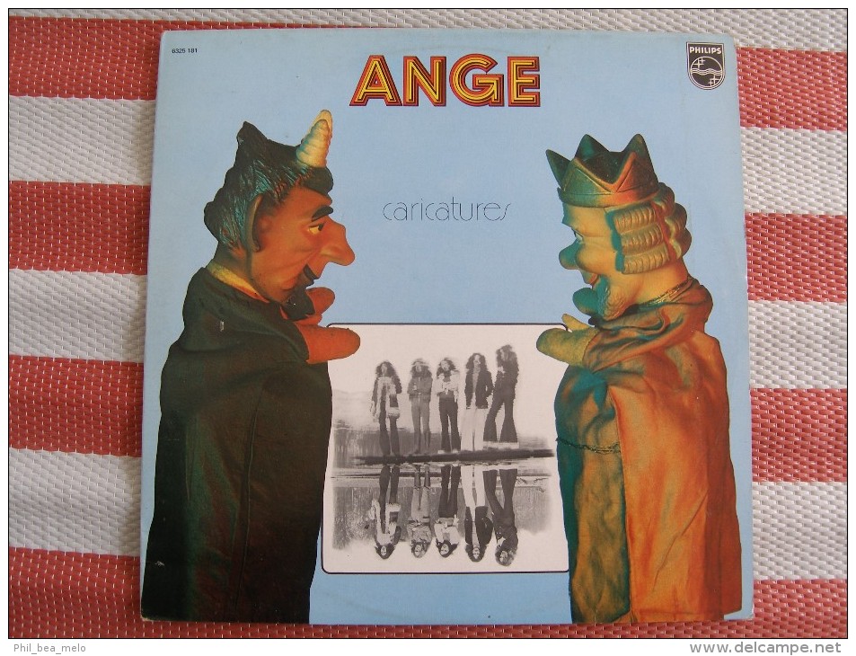 MUSIQUE - VINYL 33 TOURS - ANGE - CARICATURES - LP - 1976 - EXCELLENT ETAT - Sonstige & Ohne Zuordnung