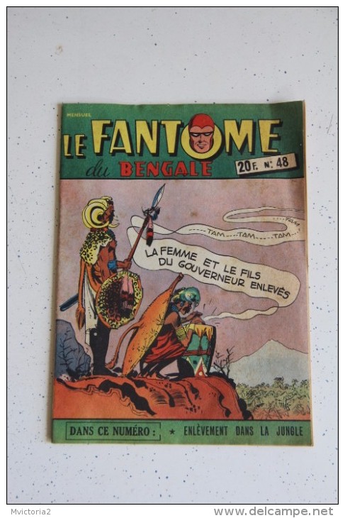 LE FANTOME DU BENGALE , " Enlèvement Dans La Jungle " , N°48 - Autres & Non Classés