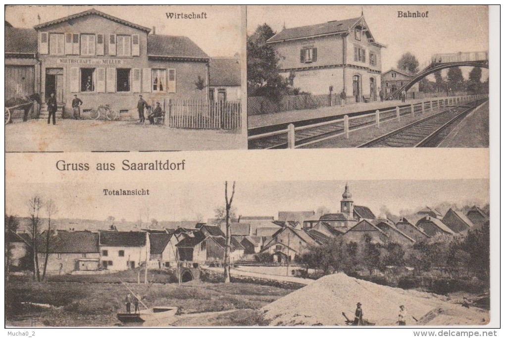 57-SARRALTROFF-3 VUES-RESTAURANT MULLER - Autres & Non Classés