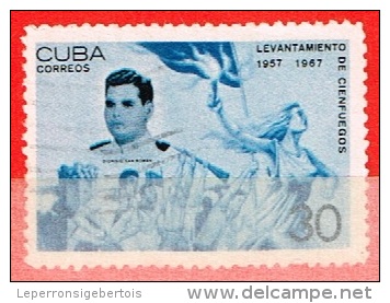 Cuba N° 1093 - 1957-1967 Levantamento De Cienfuegos - Oblitérés