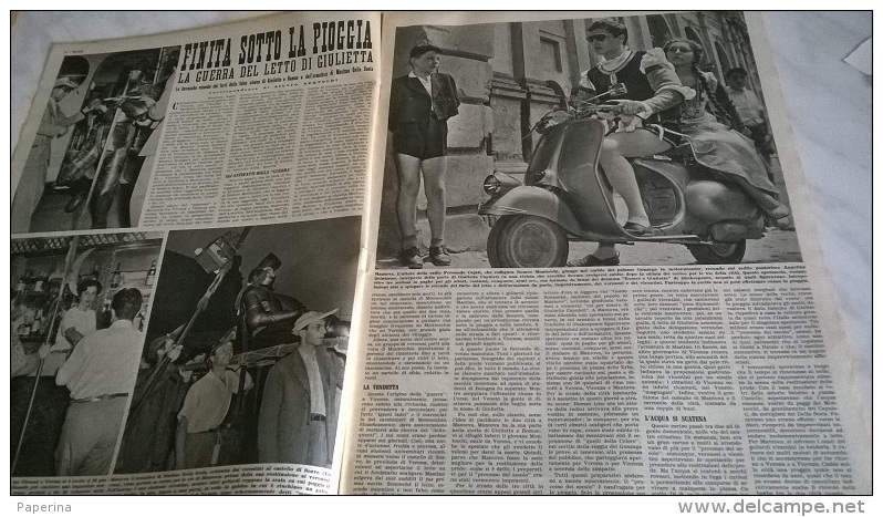 OGGI N. 28 12/7/51 F. COPPI/MUSSOLINI E IL FASCISMO/VESPA/BENEVENTO: AMOROSI/RAVENNA: PINZA/DON E. FRANZONI/ - Altri & Non Classificati