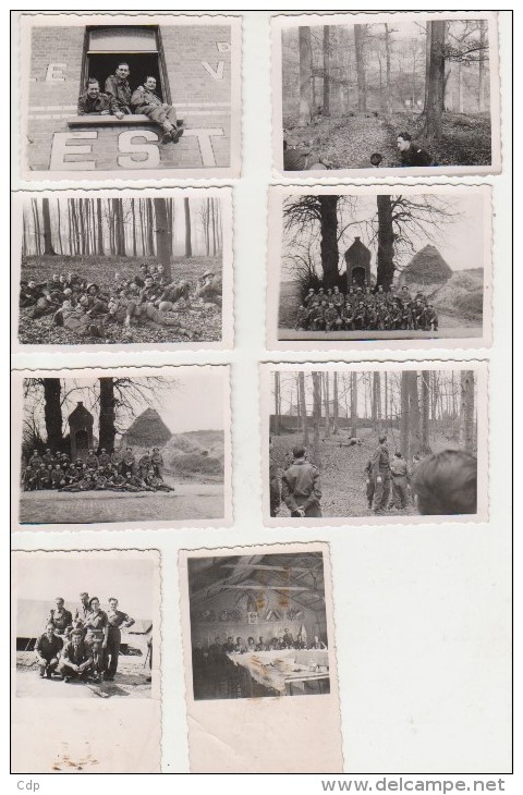 Lot 8 Photos Militaires - Guerre, Militaire