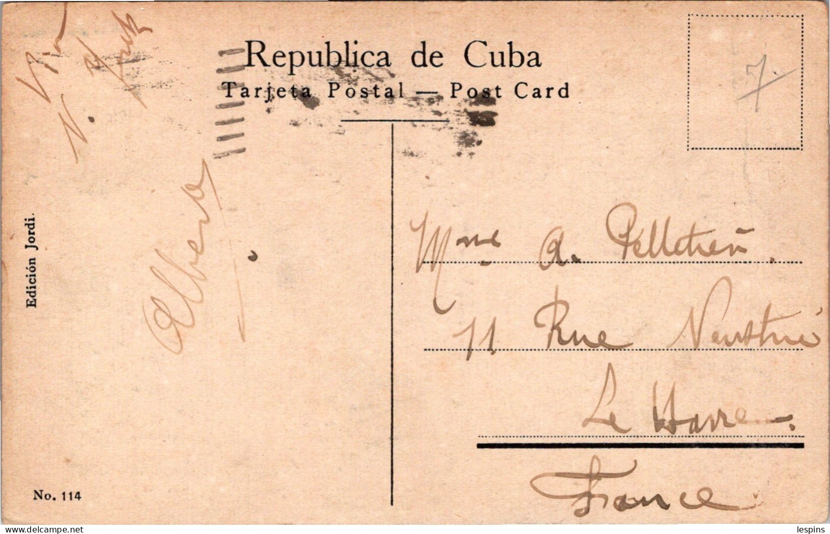 AMERIQUE - ANTILLES - CUBA -  HABANA - - Cuba