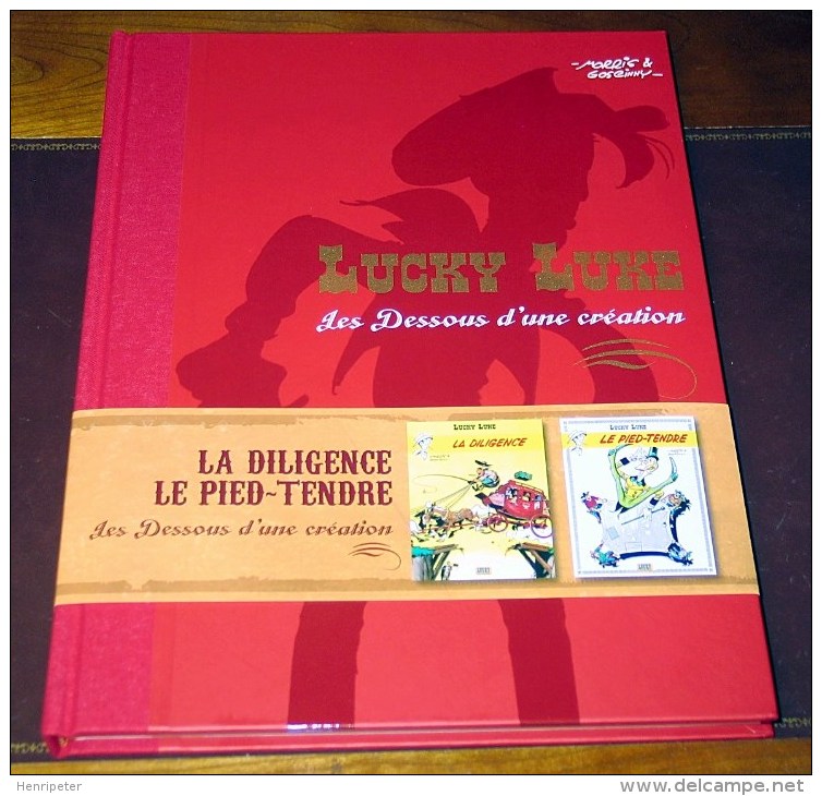 Les Dessous D'une Création - L'album Lucky Luke “La Diligence” + “Le Pied-tendre” - Éditions Atlas - Livre Neuf - Lucky Luke