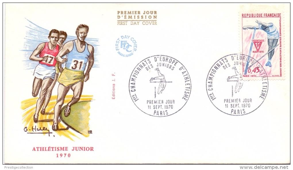 FRANCE ATLETIC JUNIORES  PARIS FDC  (M1600038) - Altri & Non Classificati