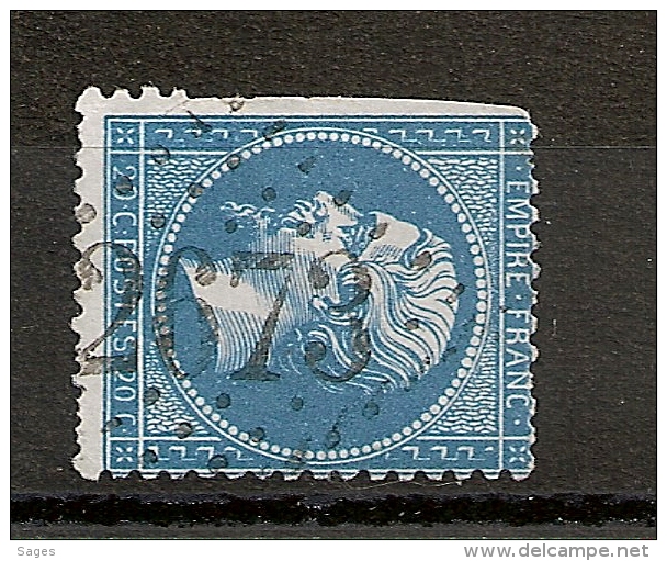 GC 2673 NOIRMOUTIER Vendée. - 1862 Napoleon III