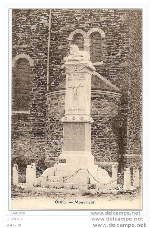 ORTHO ..-- LA ROCHE ..-- Monument .  1924 . - La-Roche-en-Ardenne