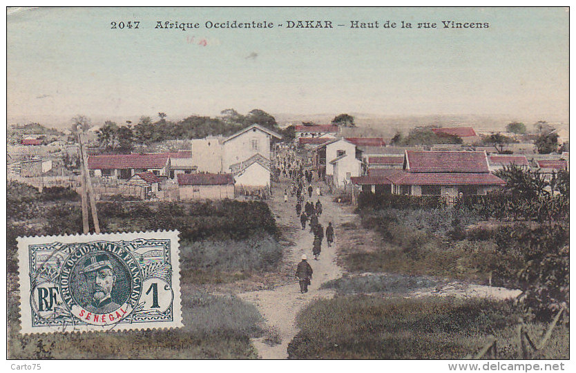 Afrique - Sénégal - Dakar - Haut De La Rue Vincens - Senegal