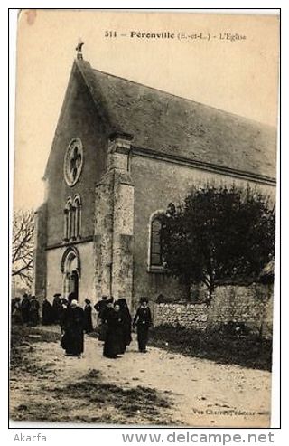 CPA  Péronville (E.-et-L.) - L'Eglise (33568) - Other & Unclassified