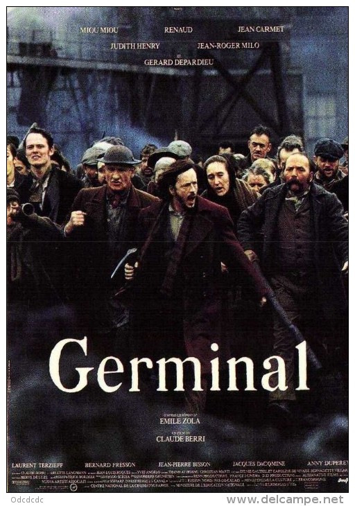 GERMINAL    Recto Verso - Affiches Sur Carte