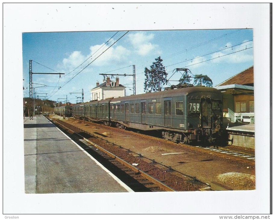 LIGNE DE SCEAUX (92) 17986 METROPOLITAIN DE PARIS .RAME DE 3 MOTRICES Z (1938) - Sceaux