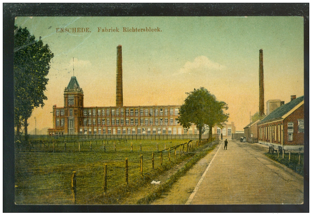 Enschede  :  Fabriek Richtersbleek - Enschede