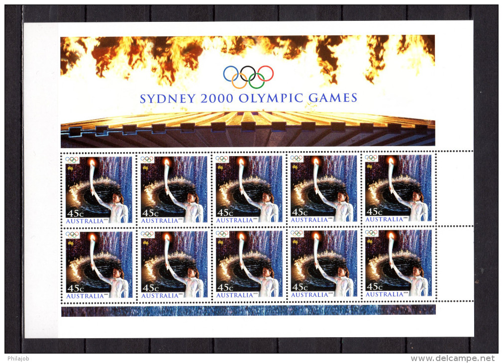 AUSTRALIE 2000 : BF Neuf ** MNH De 10 Timbres " SYDNEY 2000 OLYMPIC GAMES ". Parfait Etat. - Sommer 2000: Sydney