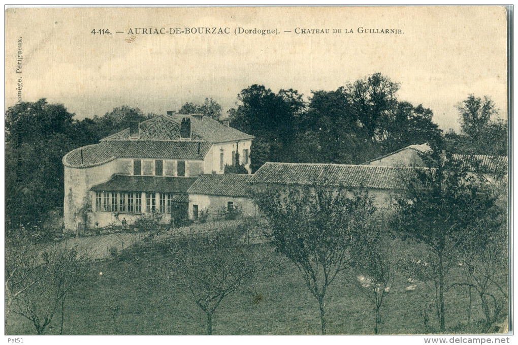 24 - Auriac De Bourjac : Château De La Guillarnie - Autres & Non Classés