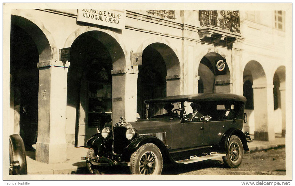 Equateur : Sucursale Automobiles  De CUENCA GUAYAQUIL - Carte Photo - Equateur