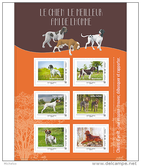 France 2016 -  Collector- Chiens De Chasse ** - Unused Stamps