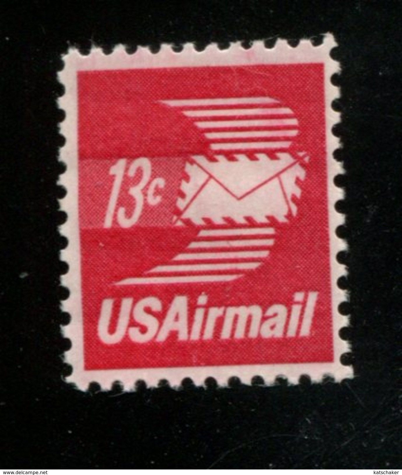 200225501 USA 1973 POSTFRIS MINT NEVER HINGED POSTFRISCH EINWANDFREI SCOTT  C79 WINGED AIRMAIL ENVELOPE - 3b. 1961-... Ungebraucht