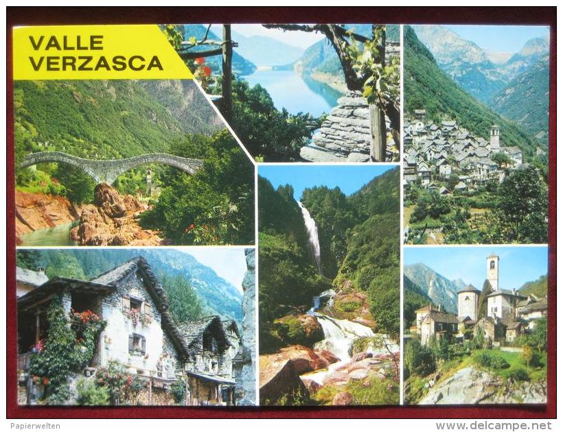 Lavertezzo / Vogorno / Sonogno (TI) - Mehrbildkarte "Valle Verzasca" - Sonogno
