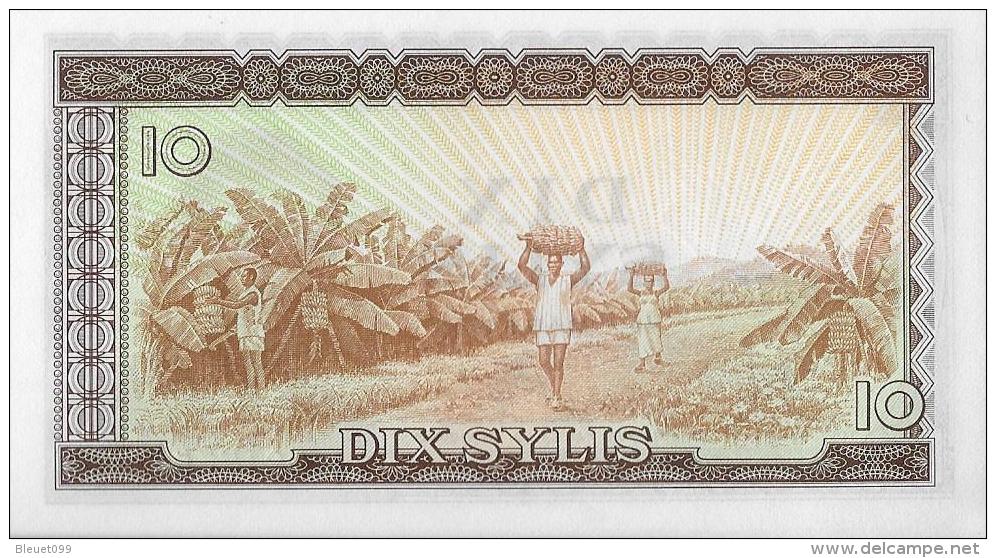 Billet - Guinée - Dix Sylis - 1er Mars 1960...1971 - Guinée