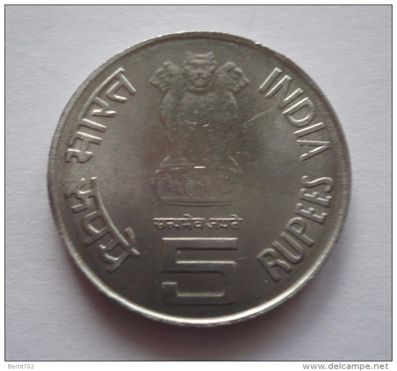 5  INDIA RUPEES - 75 Years Of DANDI MARCH - 1930-2005 - Stainless Steel - Inde