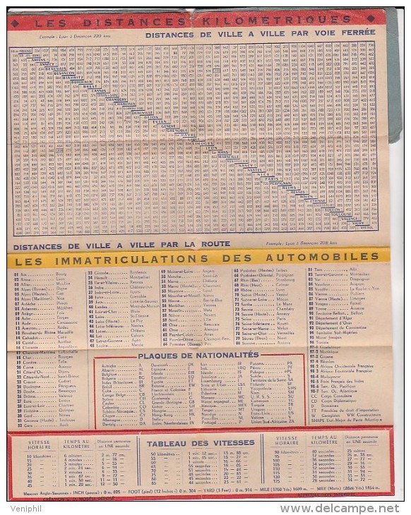 CALENDRIER DU SIECLE INSERER DANS CARNET PUB CARROSSERIE AUTOMOBILE G.KLEYNHOFF -PARIS - Kleinformat : 1941-60