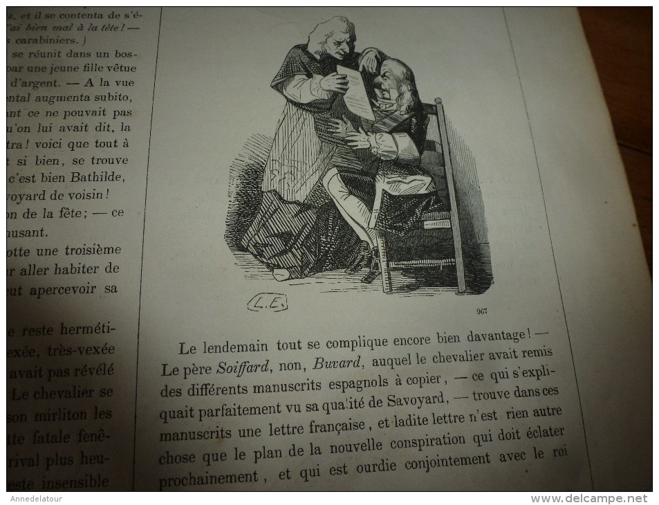 Journal pour rire années 1840  Musée PHILIPON  : Musée et Magasin comiques LES HOMMES A TÊTES DE BÊTES , Croquis divers