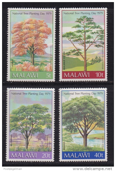 MALAWI, 1979, Mint Hinged Stamps, Trees, 320-323, #4573 - Malawi (1964-...)