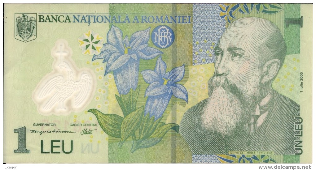 Banconota Da  1  LEU  ROMANIA - Anno 2005 - Roumanie