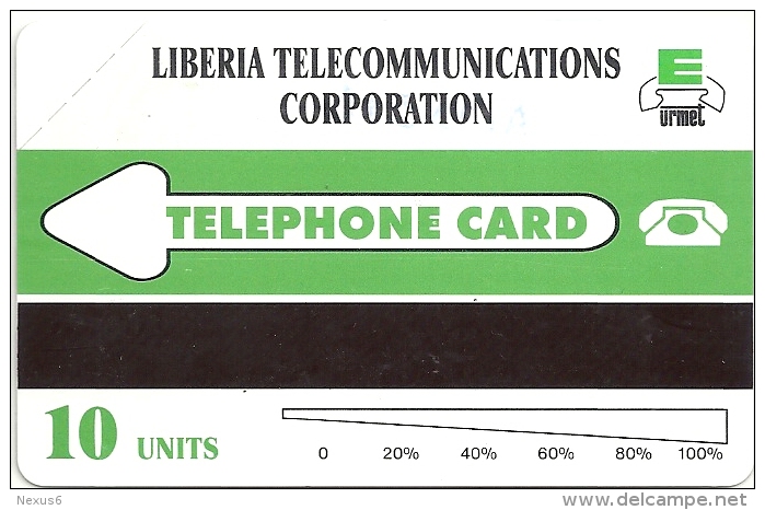 Liberia - Liberia Telecomm. Corp. - Liberian Flag - Urmet - 15.000ex, Mint - Liberia