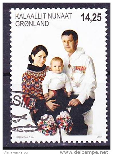 2016-0230 Greenland Family Of The Danish Prince 2007 Real Used Tasilaaq O - Oblitérés