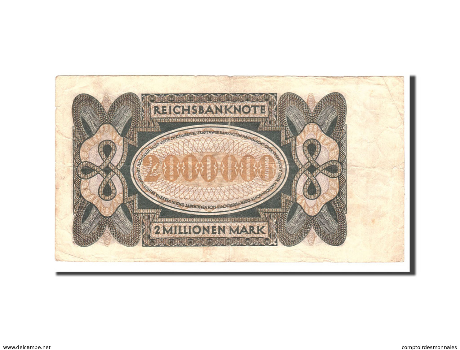 Billet, Allemagne, 2 Millionen Mark, 1923, 1923-07-23, KM:89a, TB+ - 2 Mio. Mark